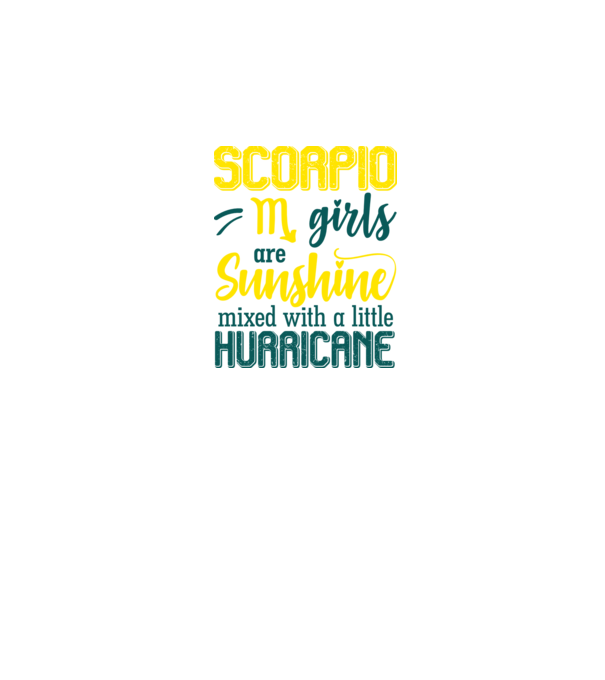 Sunshine with Hurricane SCORPIO minta sötétkék pólón