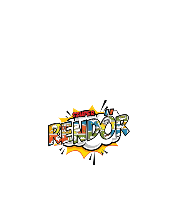 Szuper Rendőr minta fehér pólón