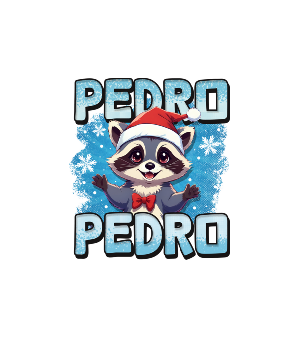 pedro pedro retro xmas minta homokszín pólón
