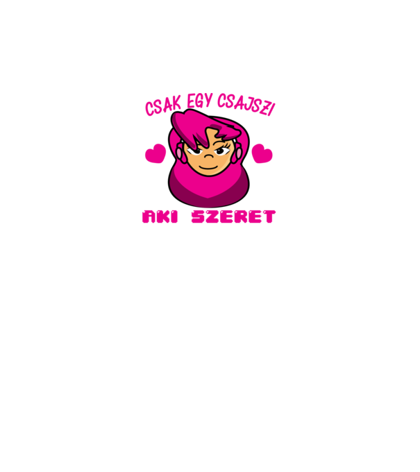 Gamer Csajszi minta világoskék pólón