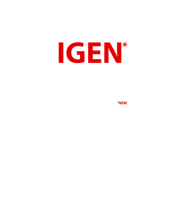 Igen* minta fehér pólón