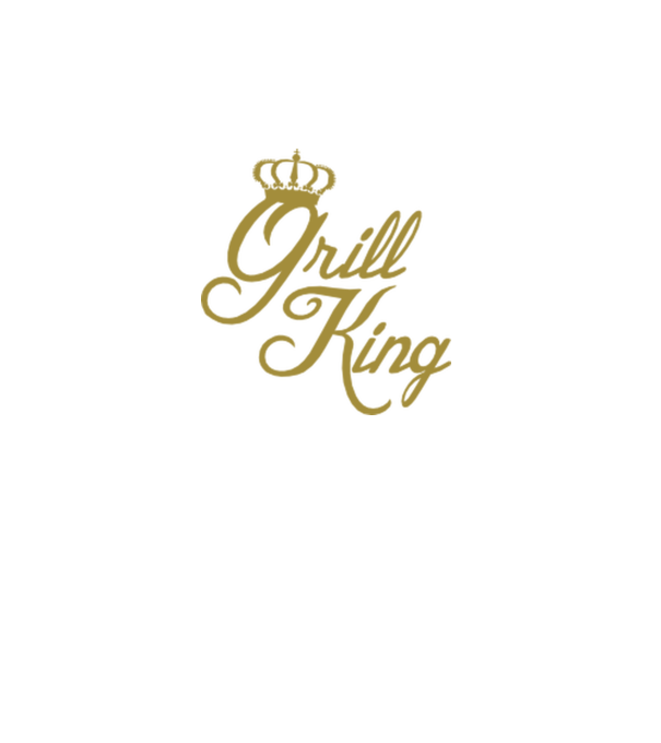 Grill King minta szürke pólón