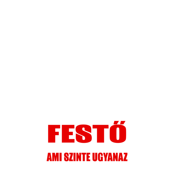 Lehet, hogy nem vagyok szuperhős, de FESTŐ vagyok minta fekete pólón