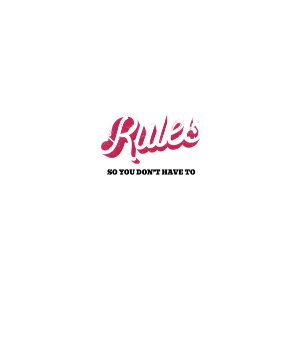 I read the rules you don't have to simple minta fekete pólón