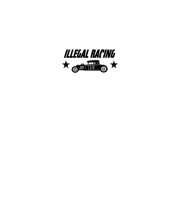 illegal racing 33tj minta sötétszürke pólón