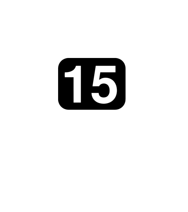 15 minta fehér pólón