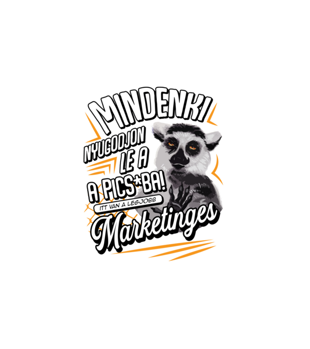Itt van a legjobb Marketinges minta fehér pólón