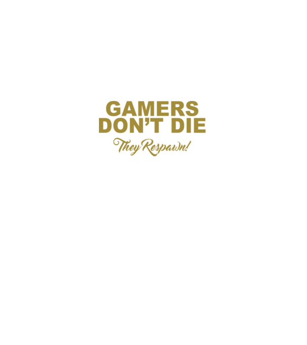 Gamers don't lie minta fekete pólón