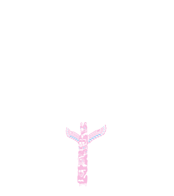 totem minta sötétkék pólón