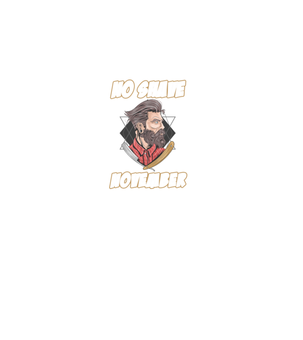 No shave November minta fekete pólón