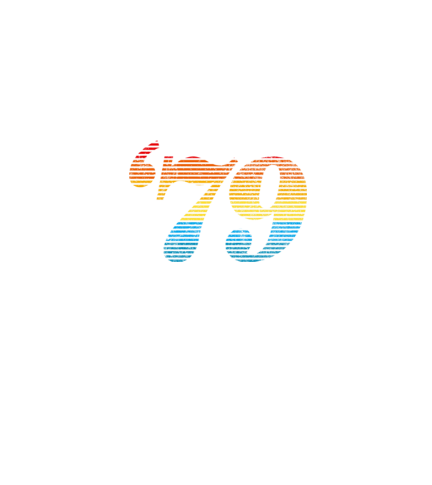 Retro születésnap 1979 minta farmerkék pólón