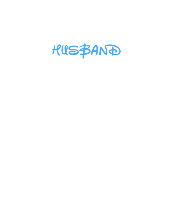 Husband minta fehér pólón