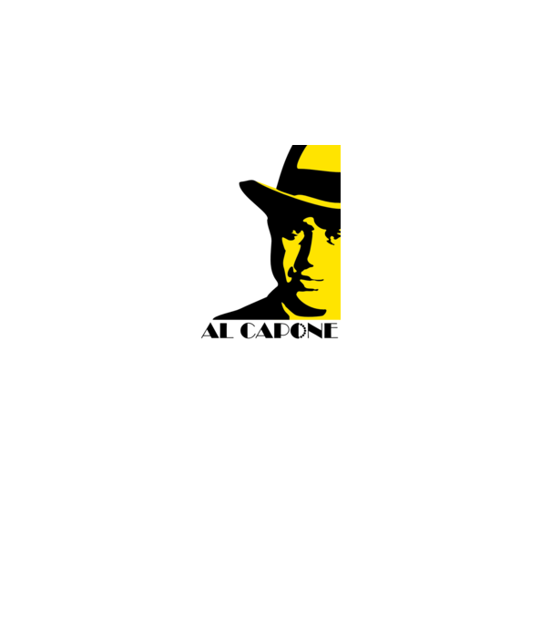 Al Capone minta piros pólón