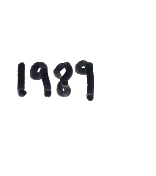 Taylor Swift 1989 text minta fehér pólón