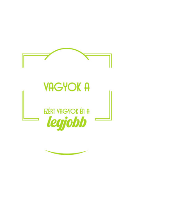 Büszke vagyok a szakmámra Kertész minta fekete pólón