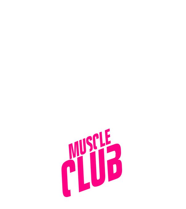 muscleclub minta fehér pólón