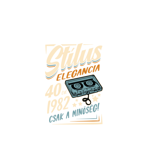 Stílus__1982 minta fehér pólón