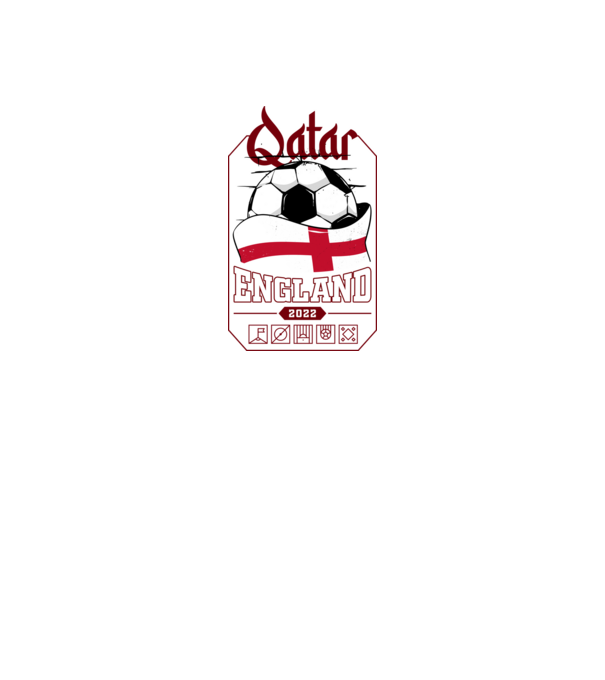 Quatar team england minta fehér pólón