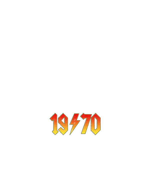Rock születésnap 1970 JANUÁR minta sötétkék pólón