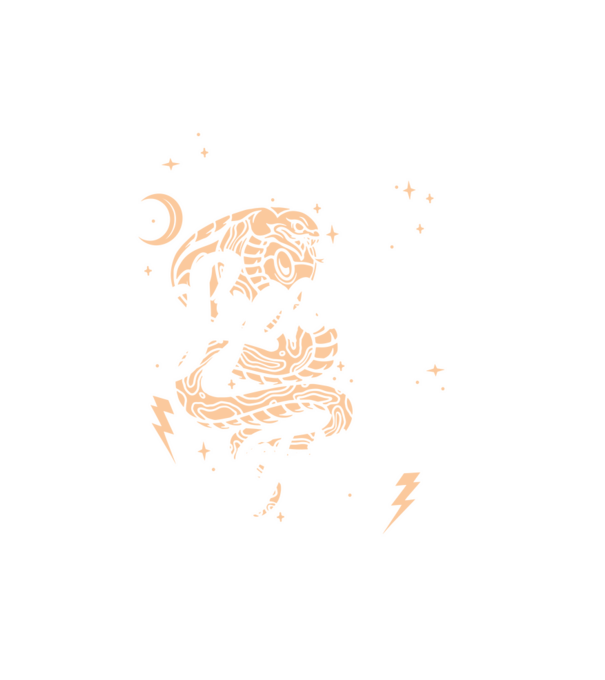 Szexi tetovált minta fehér pólón
