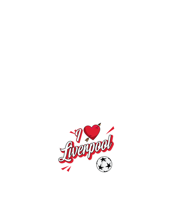 Popart Liverpool minta fehér pólón