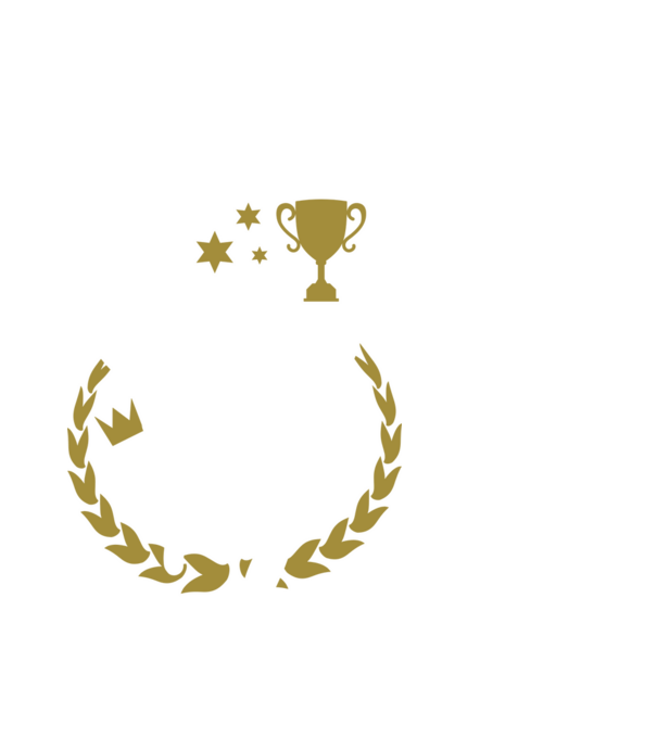 Trófea férj minta fehér pólón