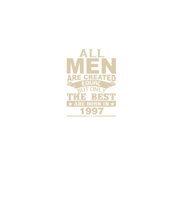 All men are created - 1997 minta fekete pólón