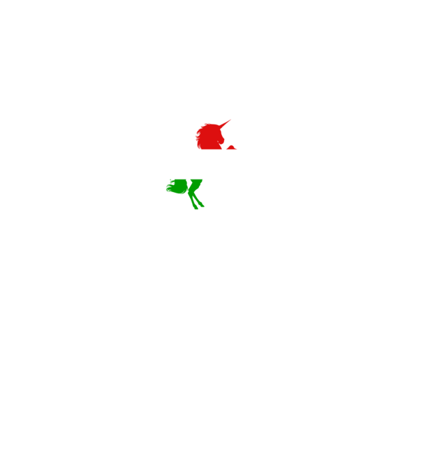 hunikornis menő unikornis minta türkiz pólón
