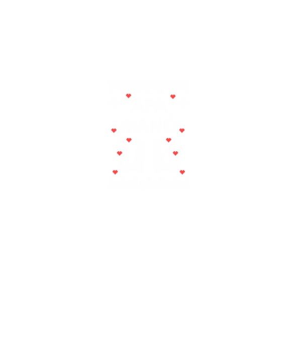 Apa Manó ugly sweater minta fekete pólón