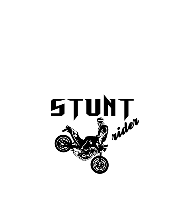 stunt rider + felirat minta narancssárga pólón