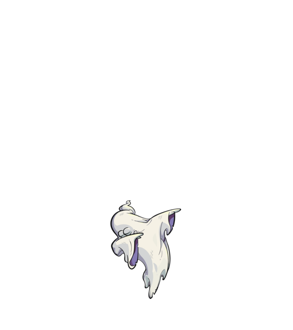 Dab ghost minta sötétkék pólón