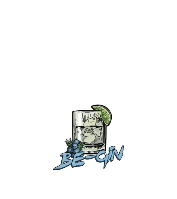 Let the fun be gin minta fekete pólón