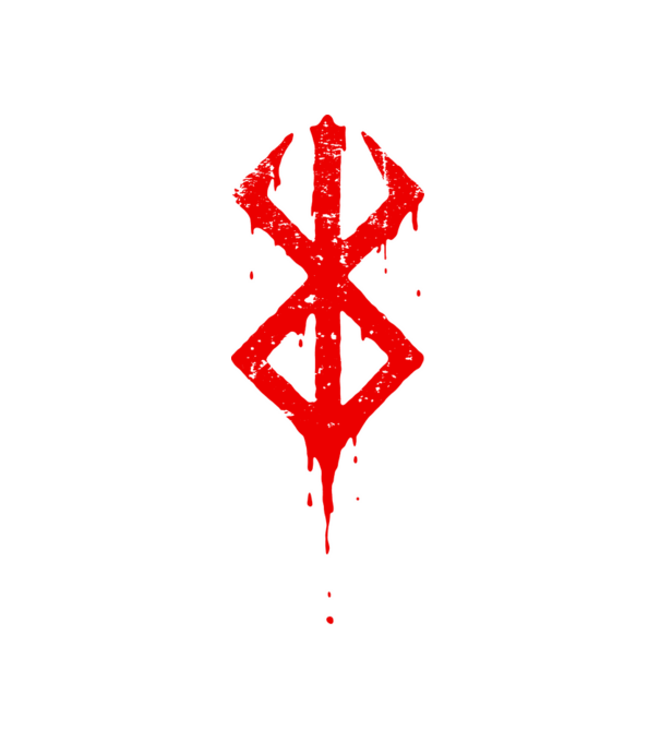 Berserk minta fehér pólón