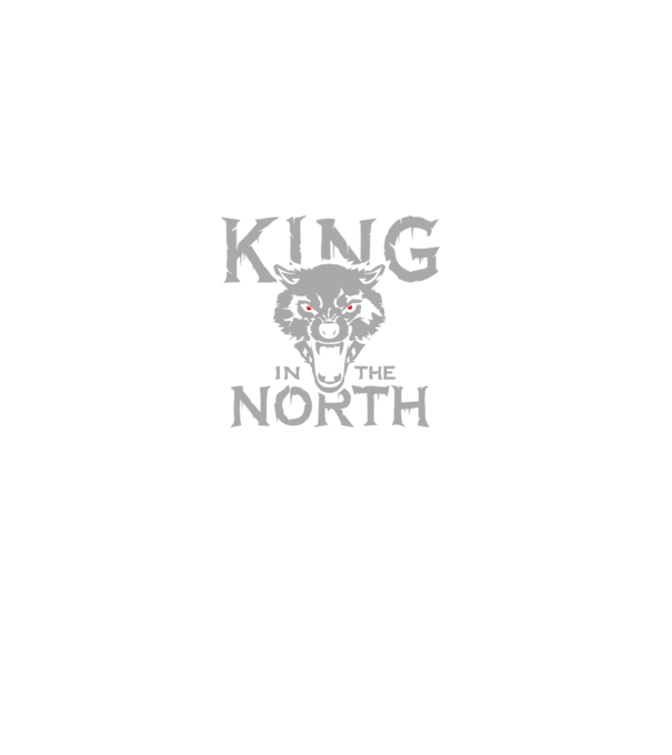King In The Noth 2 minta fekete pólón