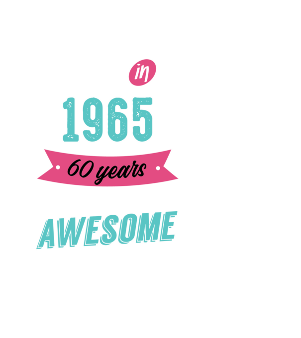 Made in 1965 minta fekete pólón