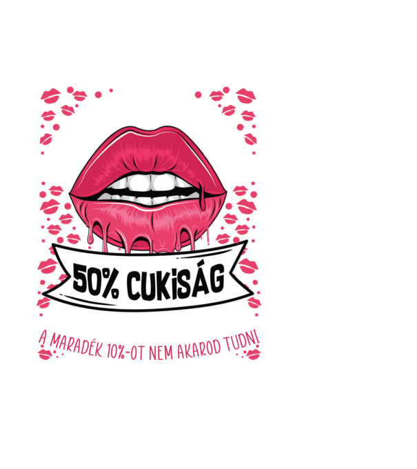 Cuki és bolondos szülinapos DECEMBER minta fehér pólón