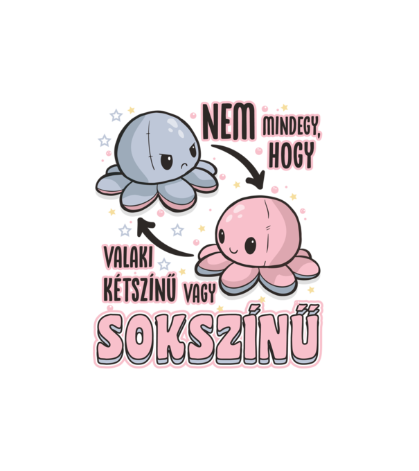 Hangulatpolip minta fehér pólón