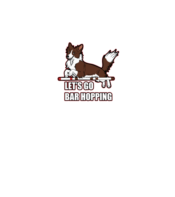 BarHopping minta szürke pólón