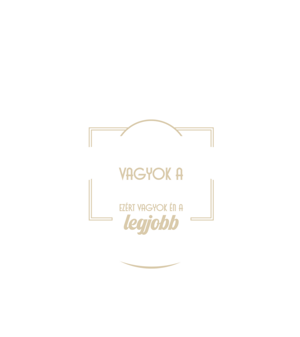 Büszke vagyok a szakmámra Pincér minta fekete pólón