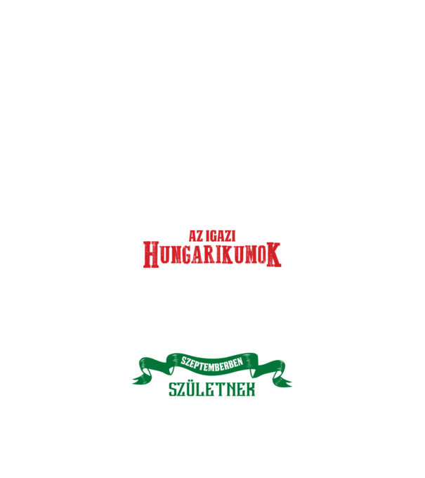 Szülinapos hungarikum SZEPTEMBER minta fekete pólón