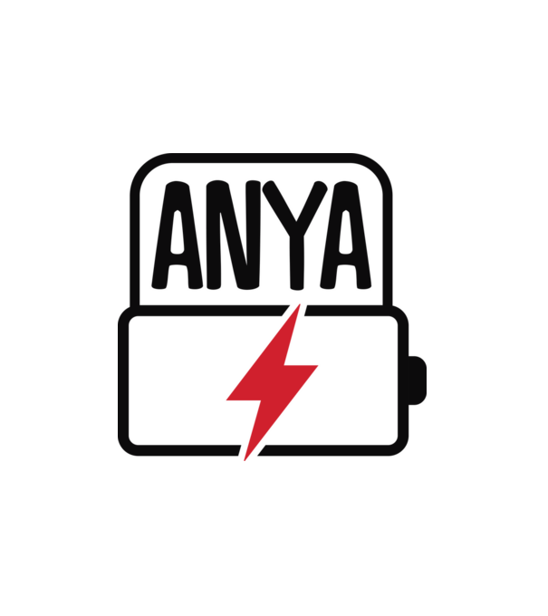 Anyu töltöttségi szint Anya minta fehér pólón
