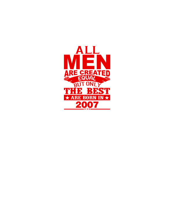 All men are created - 2007 minta szürke pólón