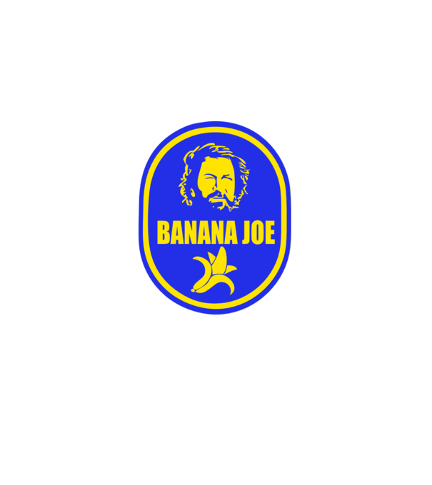 Banana Joe minta fehér pólón