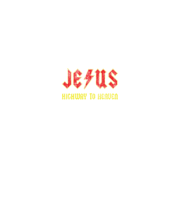 JESUS HIGHWAY TO HELL minta fekete pólón