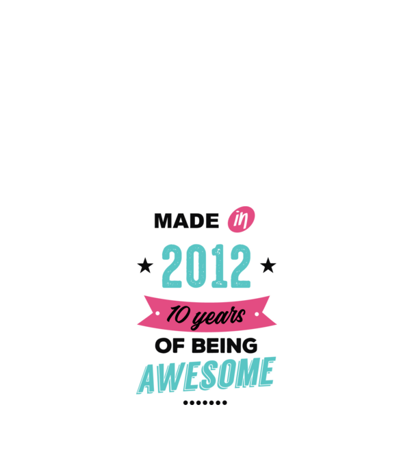 MADE in 2012 minta fehér pólón