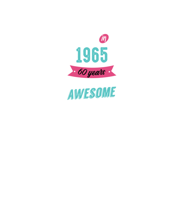 Made in 1965 minta fekete pólón