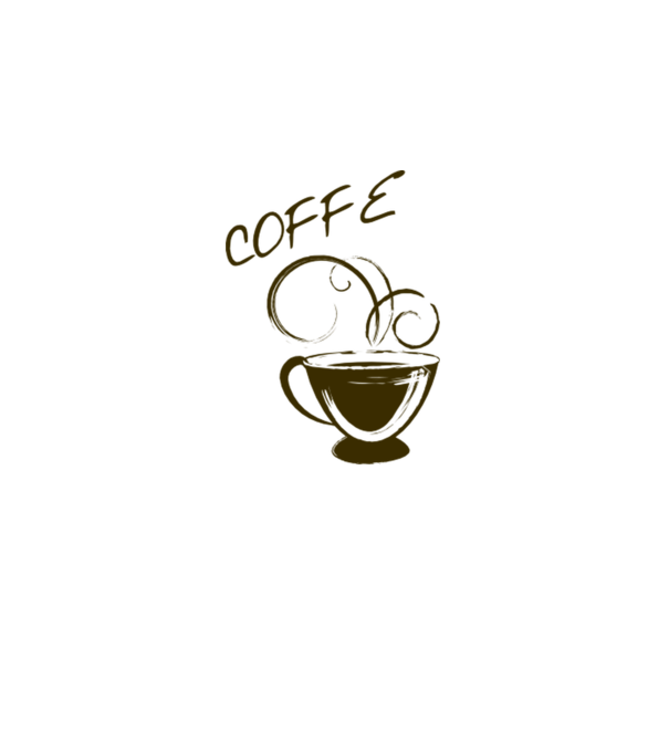 coffe 2 minta fehér pólón