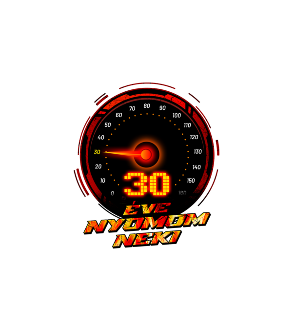 Nyomom neki 30 éve minta fehér pólón