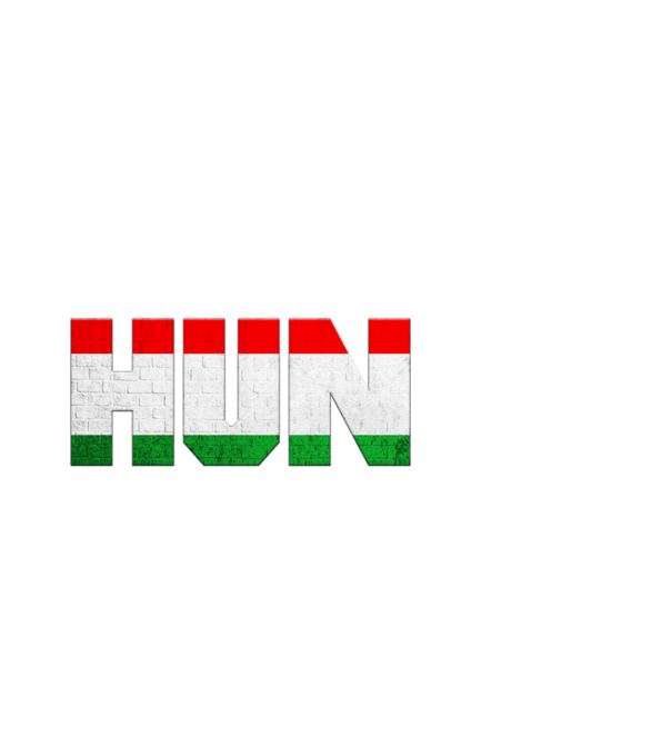 HUN 2021 Szurkolói póló minta fekete pólón