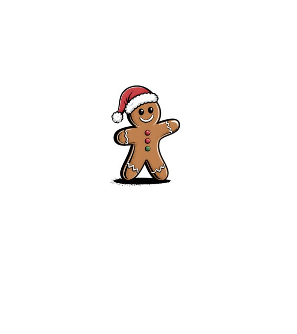 Ő az én édesem Mézeskalács fekete pólóra  minta sötétkék pólón